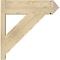 Ekena Millwork Traditional Rough Sawn Arts and Crafts Outlooker, Douglas Fir, 8"W x 26"D x 26"H OUT08X26X26TRA03RDF - alternate 4